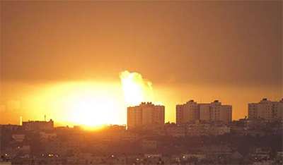 bombardeo israeli contra gaza